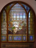 New York, Sag Harbor, Christ Episcopal Church: Aldrich Memorial Window:  Christ Child in the Temple