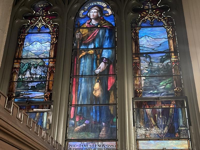 Lenox Memorial Window:  Peter Waldo