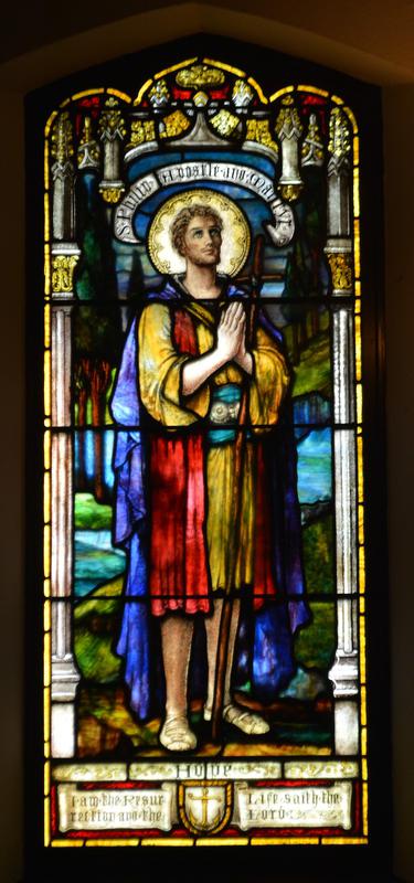 Brodhead Memorial Window:  St. Philip, representing Hope