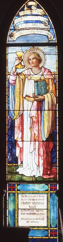 Vaill Memorial Window:  Faith