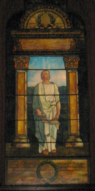 Thacher Memorial Window:  Seneca