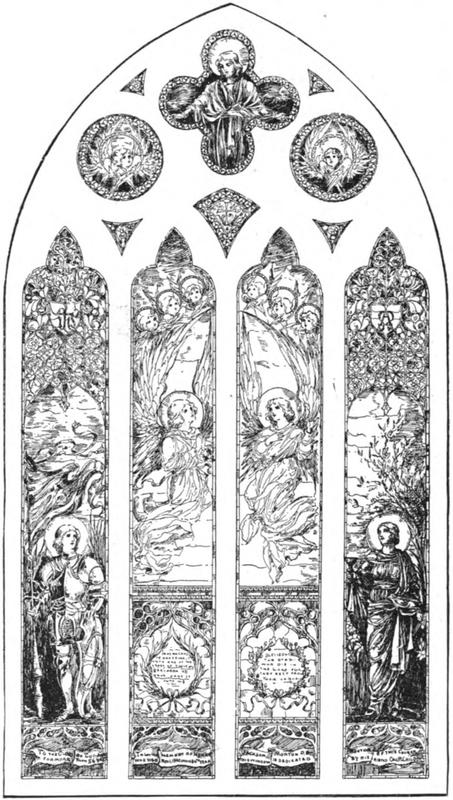 Morton Memorial Window:  Te Deum, Church Militant and Church Triumphant