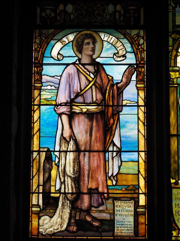 Conyngham Memorial Window:  St. Philip
