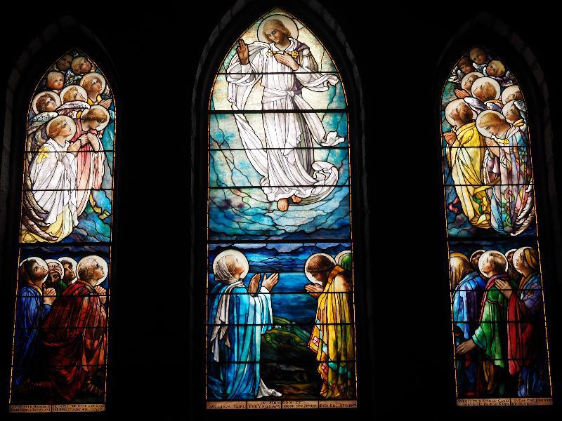 Conyngham Memorial Window:  Ascension