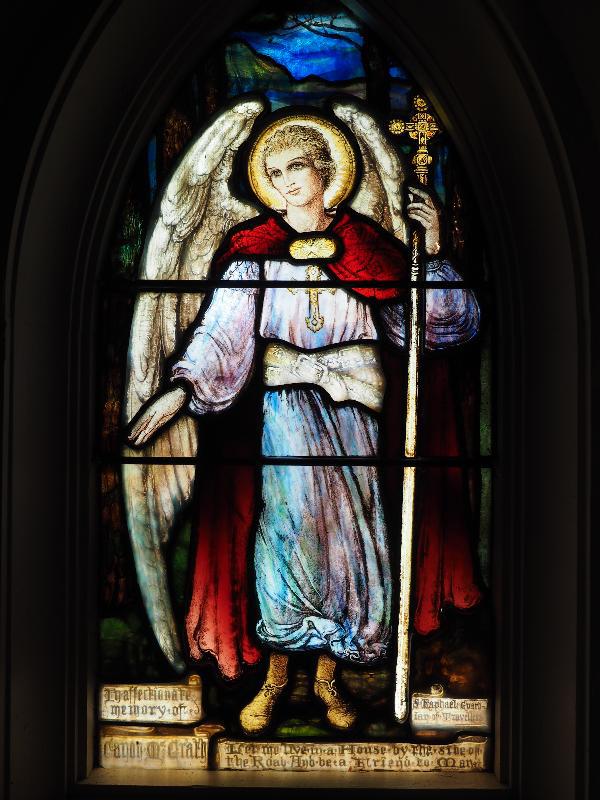 McGrath Memorial Window:  St. Raphael