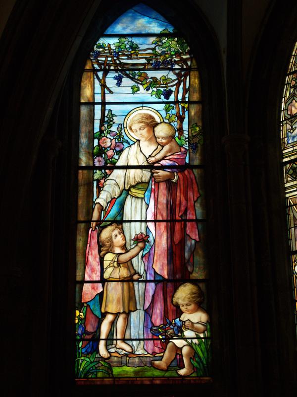Wallbridge Memorial Window:  Charity