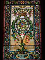 North Carolina, Asheville, The Cathedral of All Souls, Biltmore: McKee Memorial Window:  The Temple of God is Holy