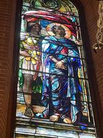 North Carolina, Asheville, The Cathedral of All Souls, Biltmore: Vanderbilt Memorial Window:  Ecce Homo