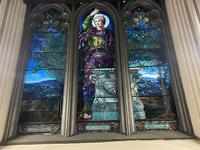 Bull Memorial Window:  Apostle Paul Preaching to the Athenians from Mars Hill