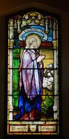 New Jersey, Flemington, Flemington Presbyterian Church: Brodhead Memorial Window:  Mary, representing Faith