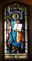 New Jersey, Flemington, Flemington Presbyterian Church: Brodhead Memorial Window:  St. John, representing Love