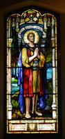 New Jersey, Flemington, Flemington Presbyterian Church: Brodhead Memorial Window:  St. Philip, representing Hope