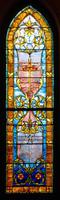 New Jersey, New Brunswick, Rutgers University, Kirkpatrick Chapel: Class of 1896 Window:  ornamental