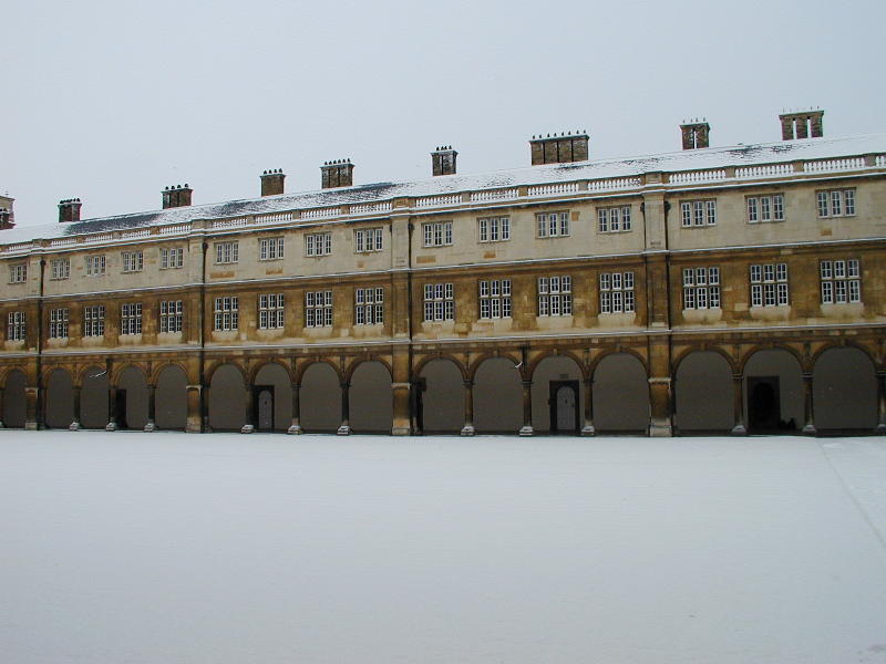 north range, Nevile's Court, Trinity College, Cambridge, England
