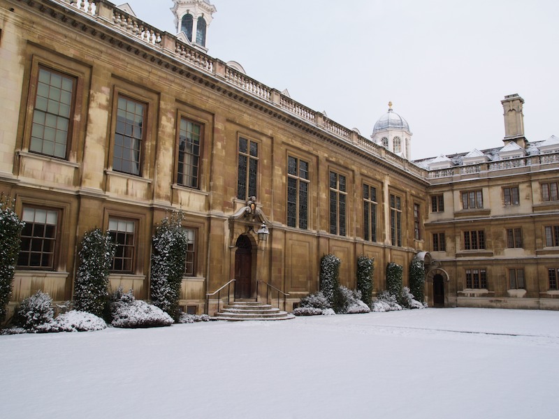 dining hall, Old Court, Clare College, Cambridge, England