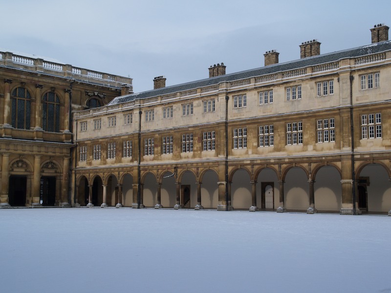 Nevile's Court, Trinity College, Cambridge, England