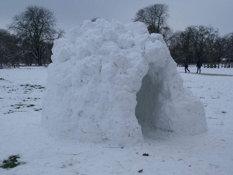 igloo, Midsummer Common, Cambridge, England