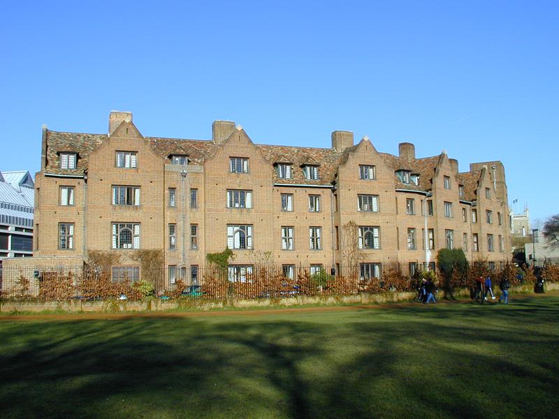 Queens' College: Silver Street: Fisher Building (George Carr Drinkwater)