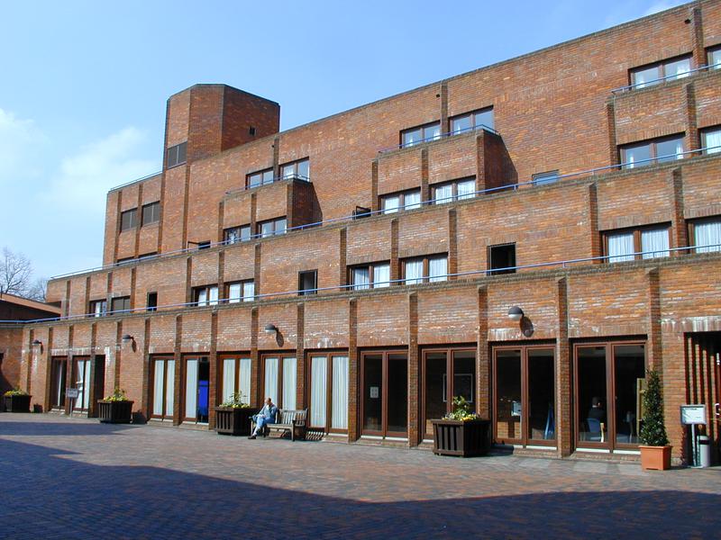 Robinson College: Grange Road: main building (Gillespie, Kidd and Coia)