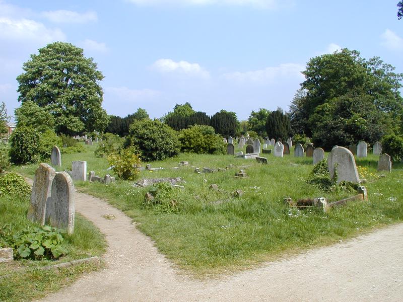 Mill Road: cemetery