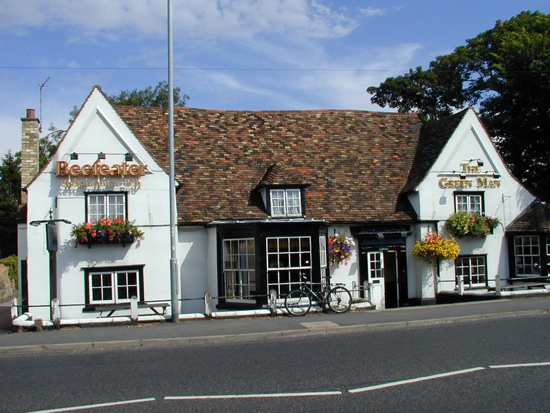 High Street, Trumpington: The Green Man pub