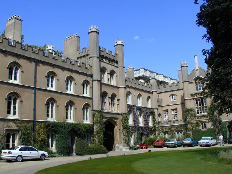 Trinity College: New Court: west range (William Wilkins)