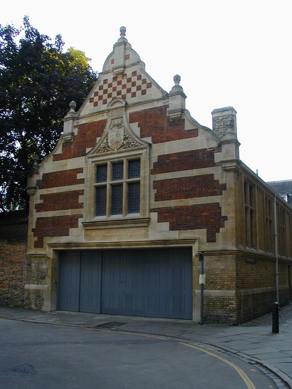Gonville and Caius College: Trinity Lane (Alfred Waterhouse)