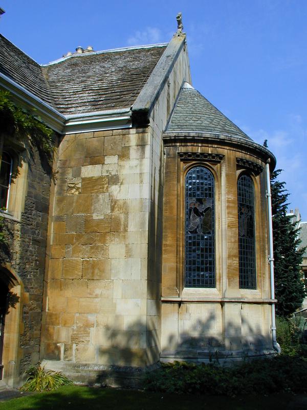 Gonville and Caius College: Tree Court: chapel (Alfred Waterhouse)