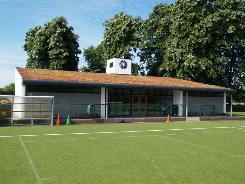 Stephen Perse Foundation: Latham Close: sports pavilion (Freeland Rees Roberts)