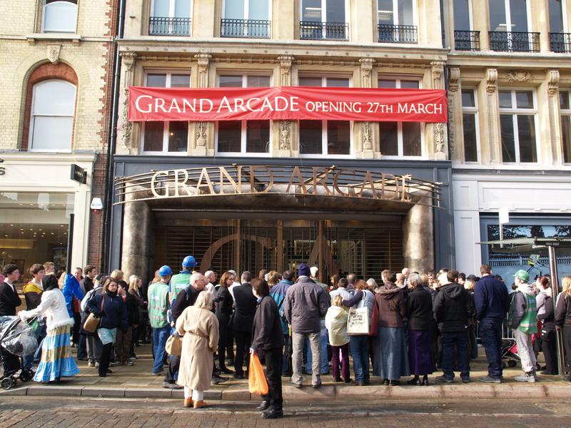 St Andrew's Street: Grand Arcade (Chapman Taylor)