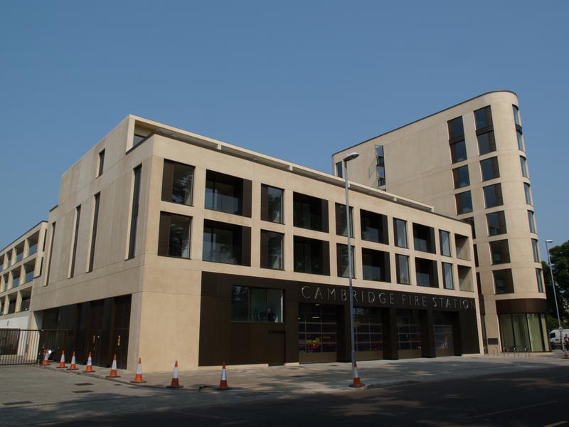 Parkside: fire station and Parkside House (Glenn Howells)