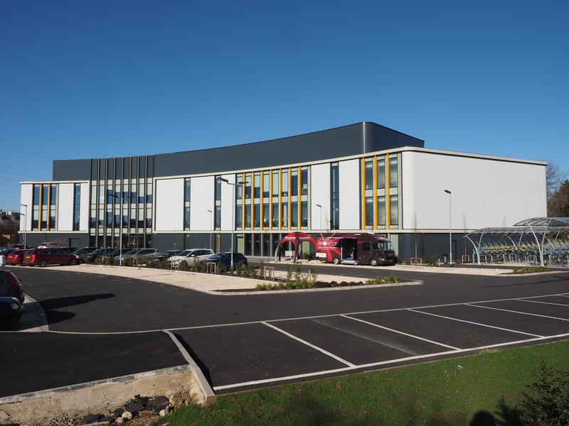 Cambridge Science Park: Bradfield Centre (Aukett Swanke)