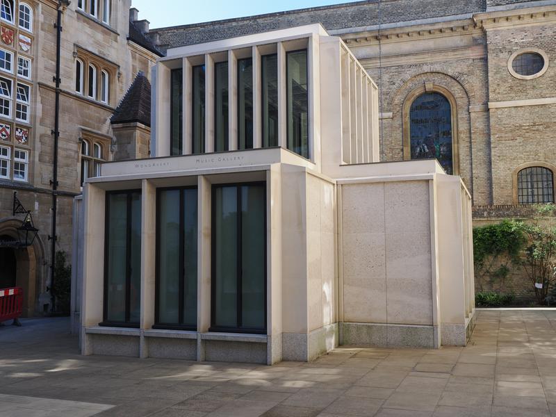 Trinity Hall: Avery Court: WongAvery Music Gallery (Niall McLaughlin Architects, Cowper Griffith Architects)