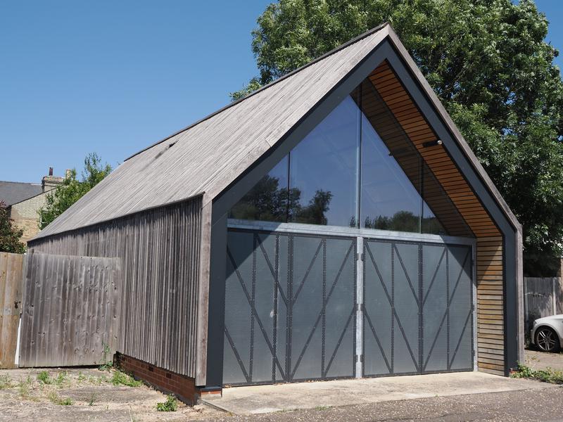 St Andrew's Road: garage and garden office, 46 (Ashworth Parkes Architects)