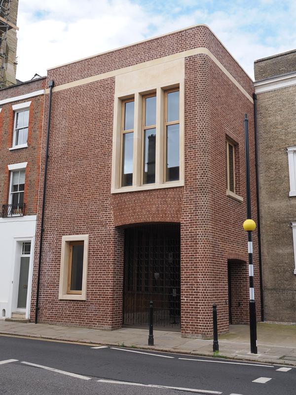 Pembroke College: Trumpington Street: Chiu Court, entrance building (Haworth Tompkins)