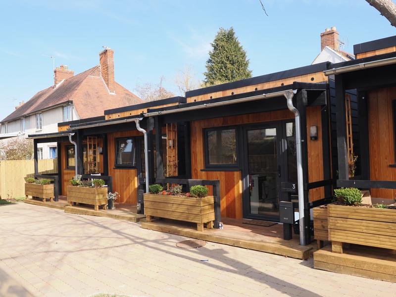 Baldock Way: micro-homes (Archangel Architects)
