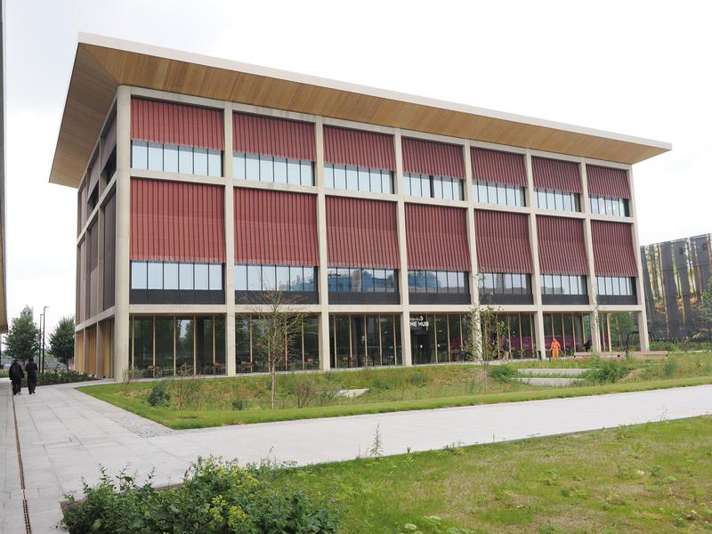 Francis Crick Avenue: AstraZeneca, The Hub (Herzog and de Meuron, Arup, Hawkins\Brown)