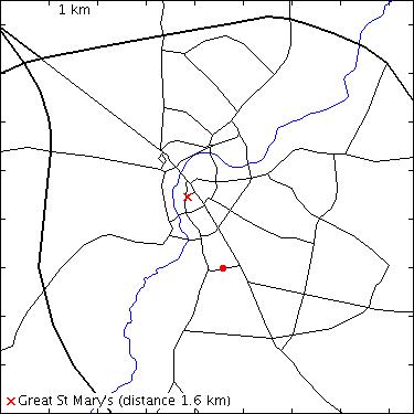 map for Brooklands Avenue: Brooklands Court