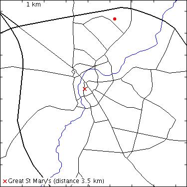 map for Cambridge Science Park: Milton Road: Xaar
