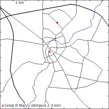map for Arbury Road: Arbury Road Surgery, 114