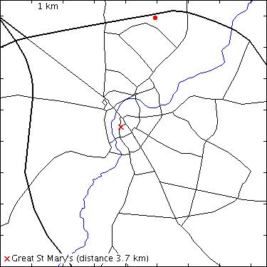 map for Cambridge Regional College: King's Hedges Road: SmartLIFE Business and Training Centre