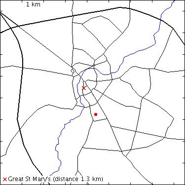 map for Botanic Garden: Temperate House