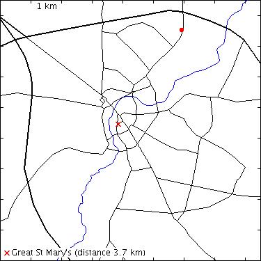 map for Cambridge Science Park: Milton Road: Unit 101 (One Zero One)