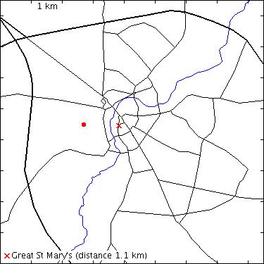 map for Sylvester Road: Thurlow II, 9