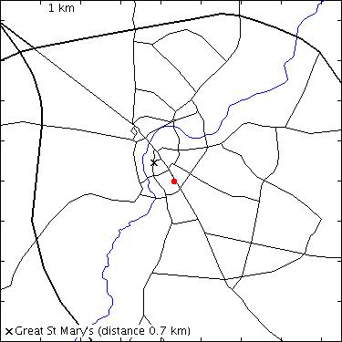 map for Downing College: First Court: Heong Gallery