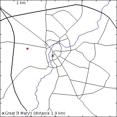 map for university: JJ Thomson Avenue: Maxwell Centre