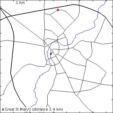 map for Graham Road: 16-18