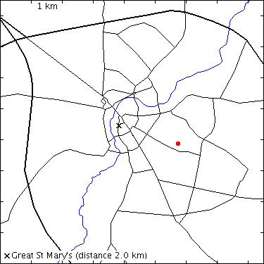 map for Sedgwick Street: 73