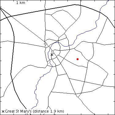 map for Clara Rackham Street: 53