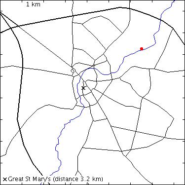 map for Fen Road: Fen View Court